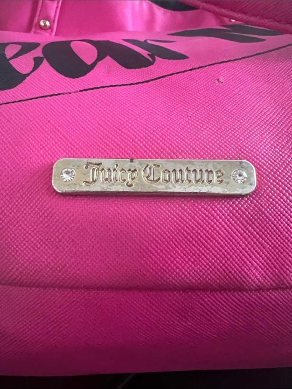 Juicy Couture Hot Pink 'Wear Me!' Tote - Picture 6 of 7